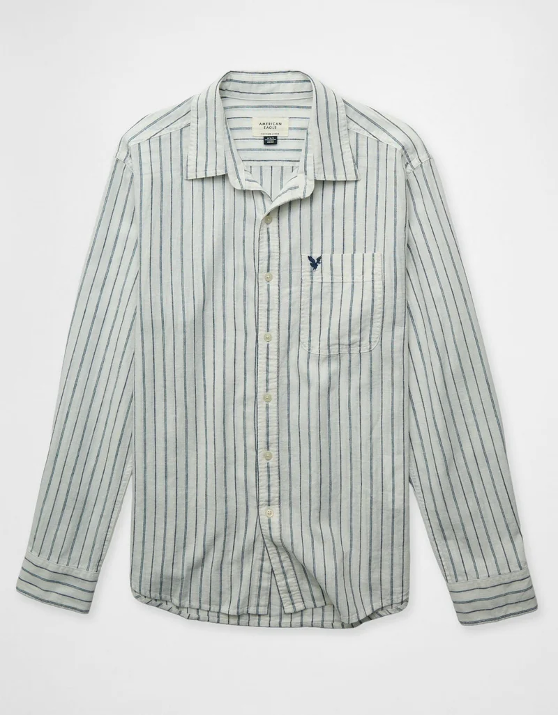 امريكان ايجل قميص كتان إيفري داي بأزرار